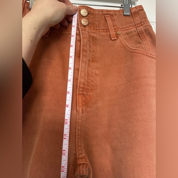 Ulla Johnson Margot Jeans in Carnelian - Picture 6 of 10